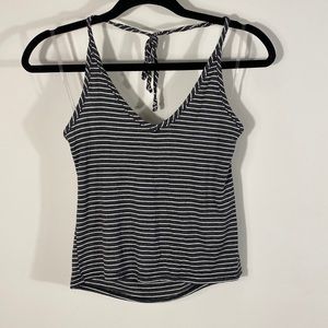 Horizontal Striped Halter Tank